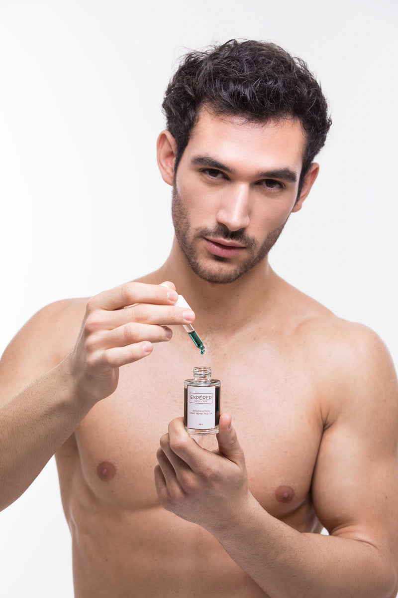Anti-Pollution Night Repair Face Oil | Anti Pollution Skincare UK | Espérer Skin Care 